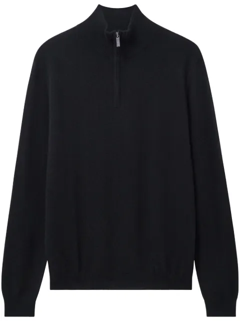 Pringle of Scotland zip-up cashmere jumper