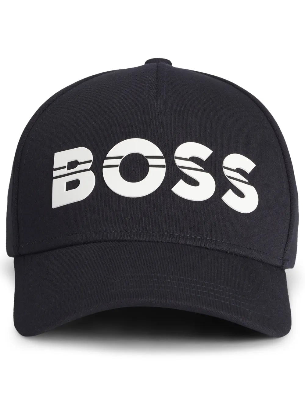 BOSS Pet met logo-applicatie Blauw