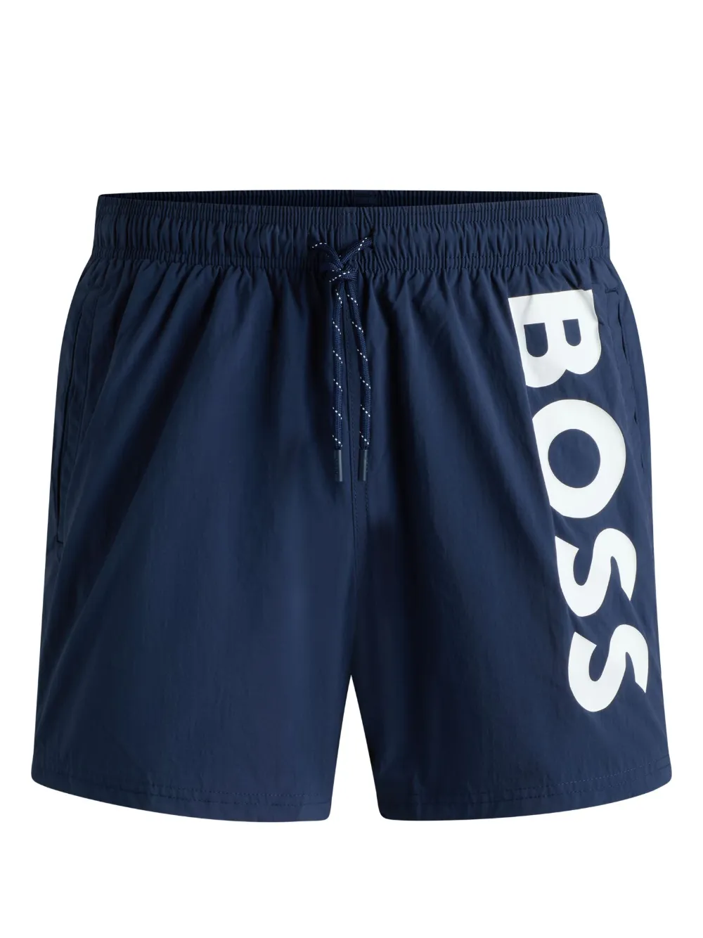 logo swim shorts
