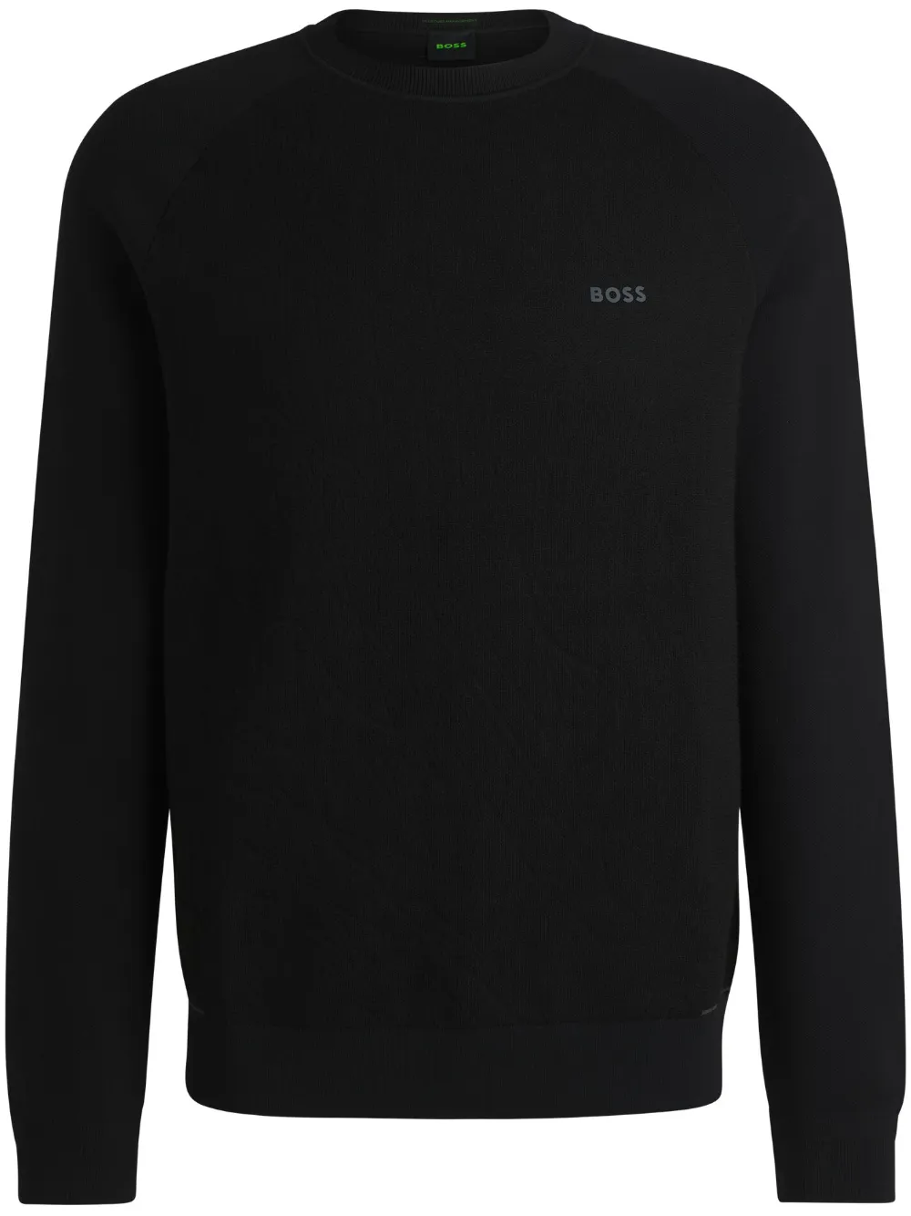 BOSS Moletom com logo emborrachado | Preto | Image 1