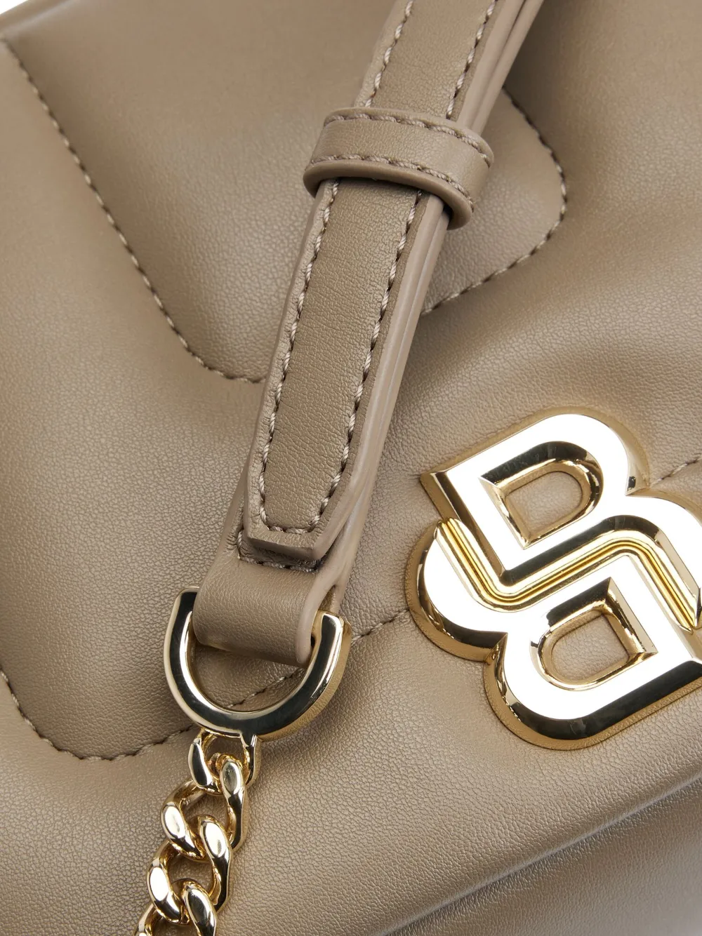 BOSS Crossbodytas met logoplakkaat Bruin