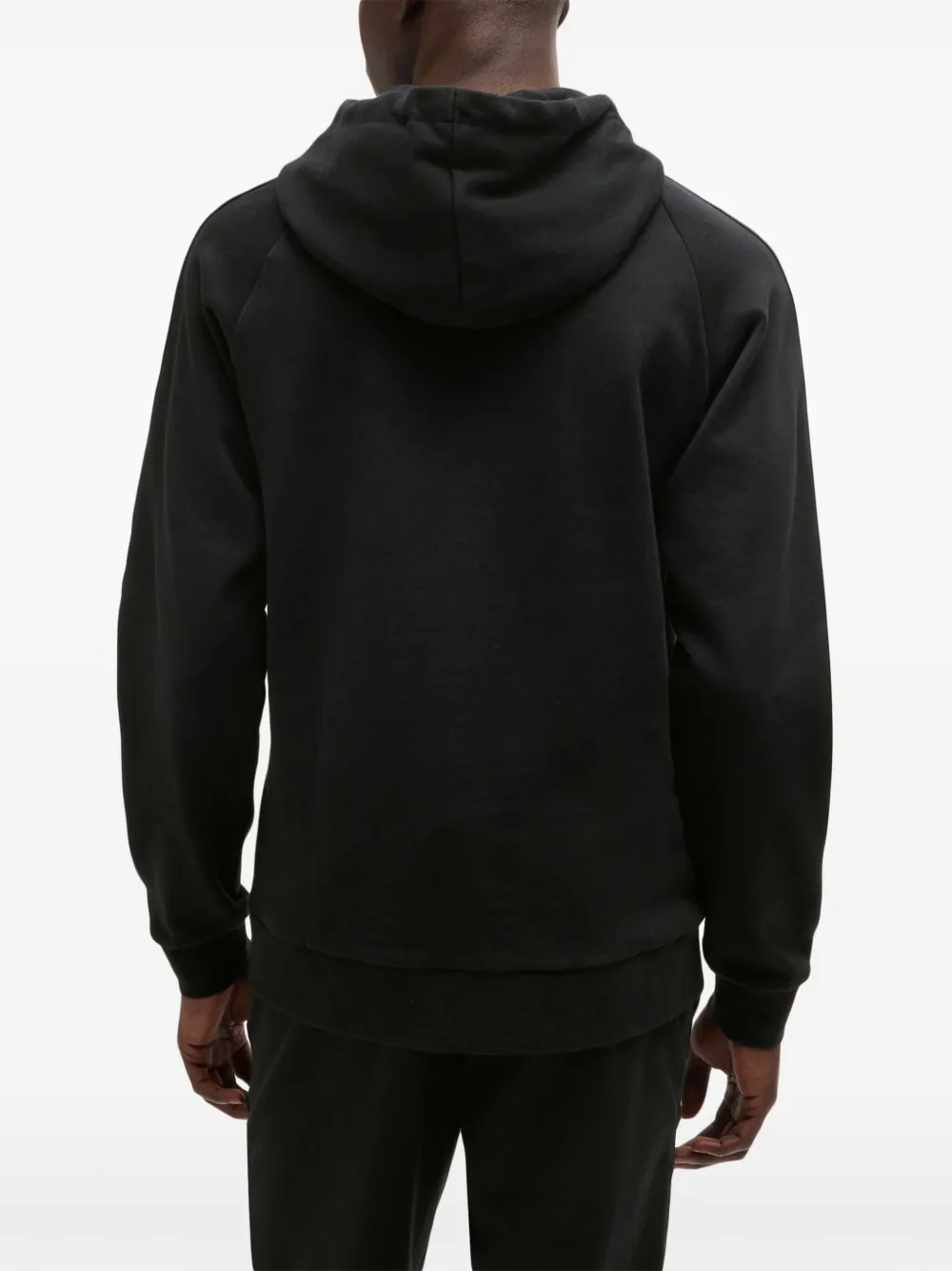 HUGO Hoodie met geborduurd logo Zwart