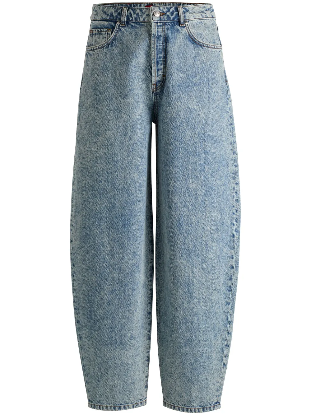 HUGO Jeans met wijde pijpen Blauw