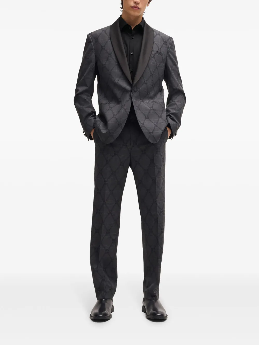 HUGO Camisa slim com abotoamento | Image 2