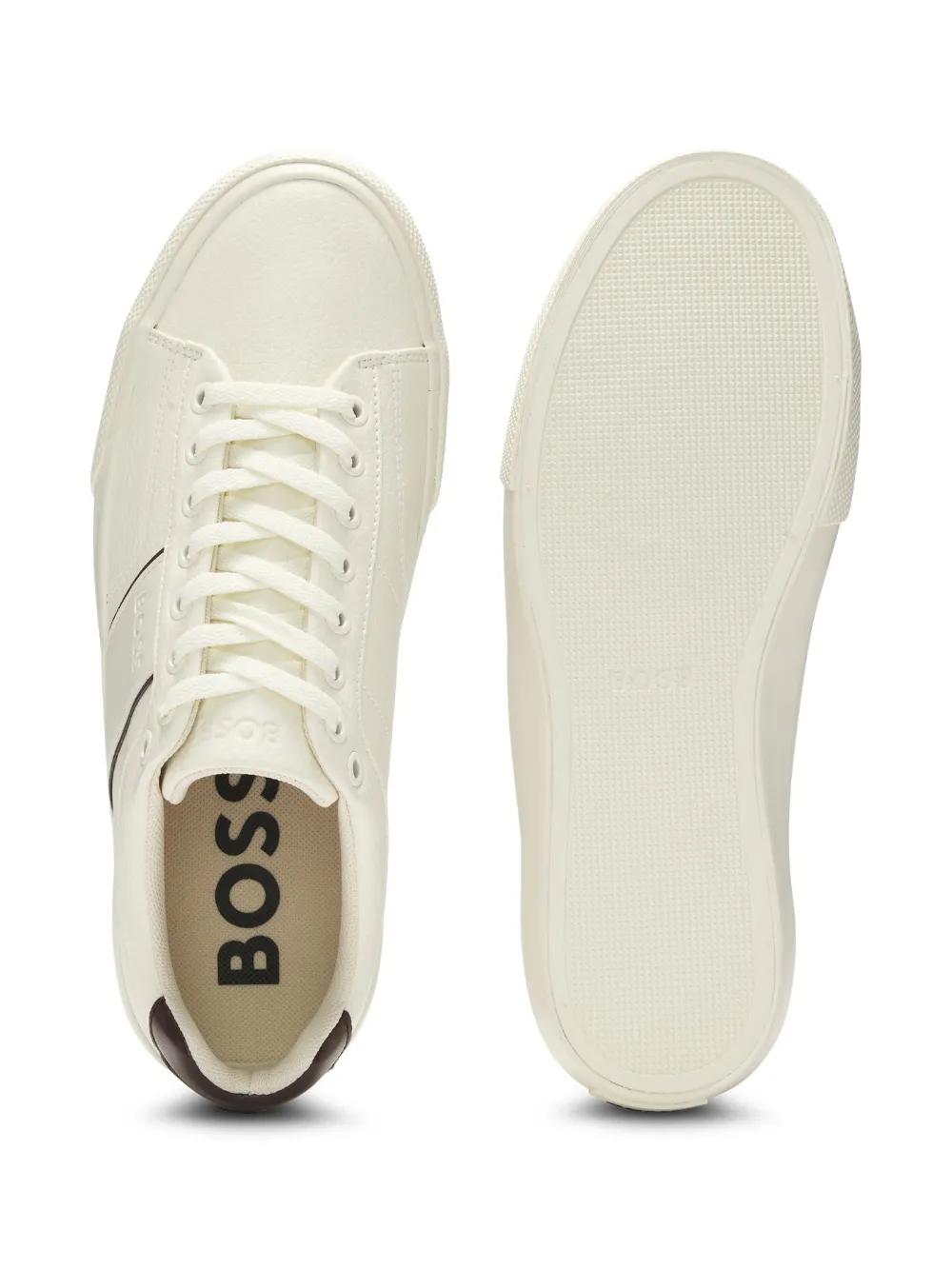 BOSS logo-de ed sneakers White
