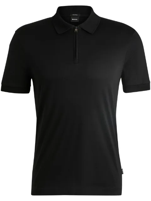 BOSS Camisa polo de algodão