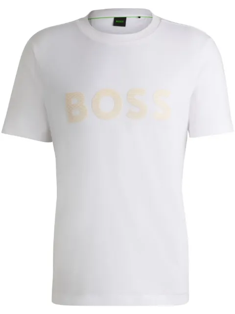 BOSS logo-print T-shirt
