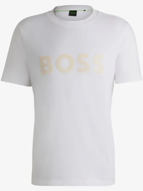 BOSS playera con logo estampado
