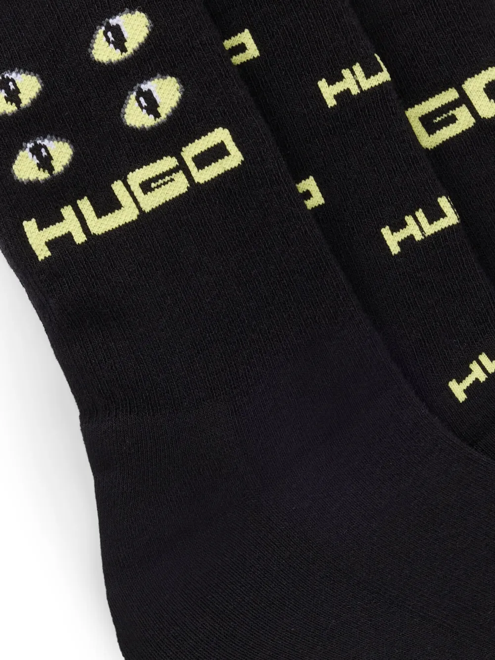 HUGO Kit 3 pares de meias com logo intarsia | Image 2