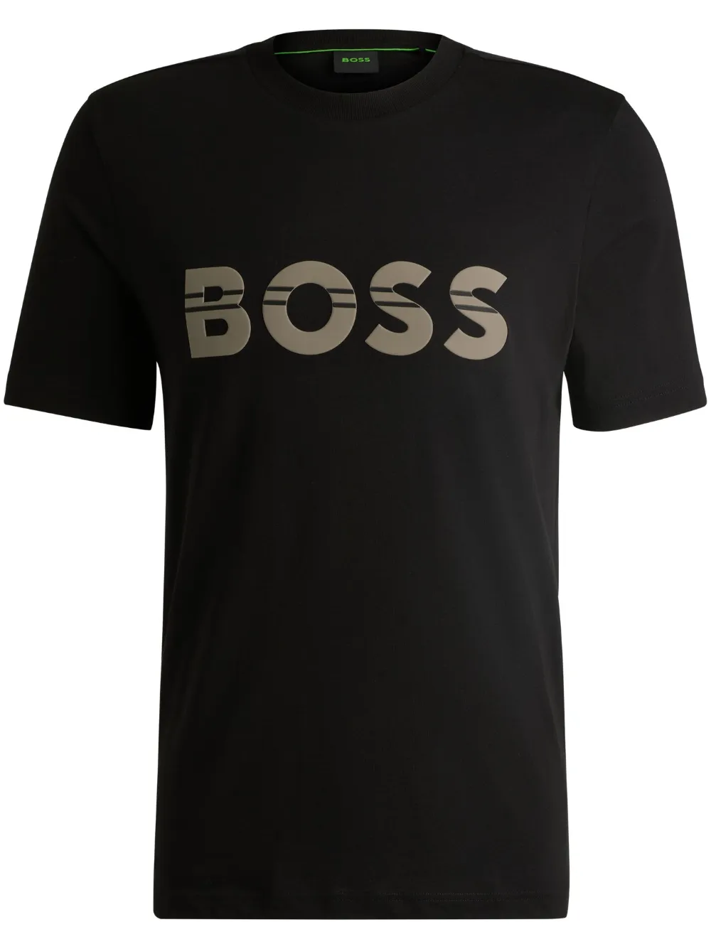 BOSS playera con logo estampado | negro | Image 1