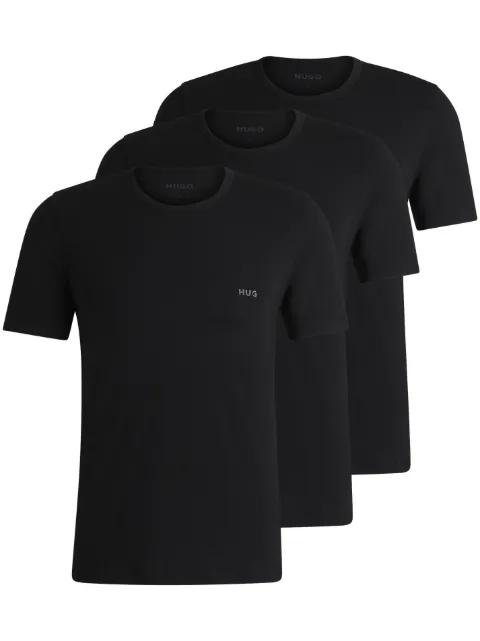 HUGO Kit 3 camisetas com logo