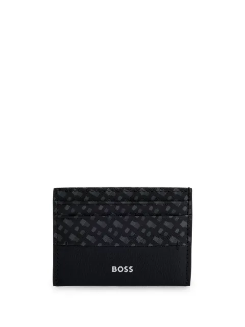BOSS tarjetero con monograma Double B