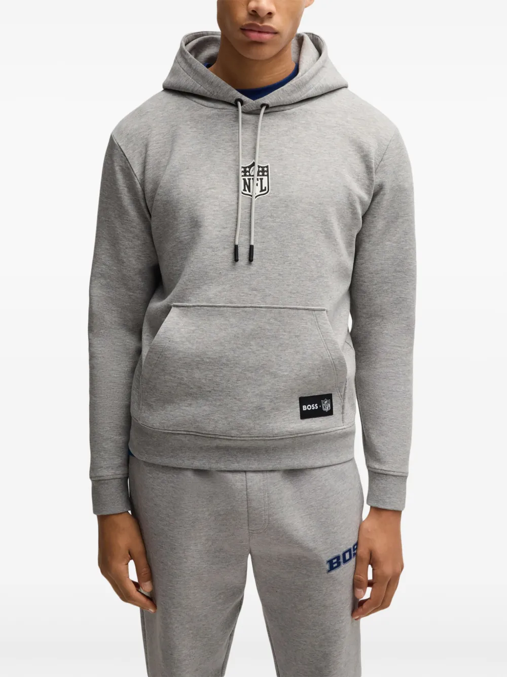 BOSS x NFL hoodie Grijs