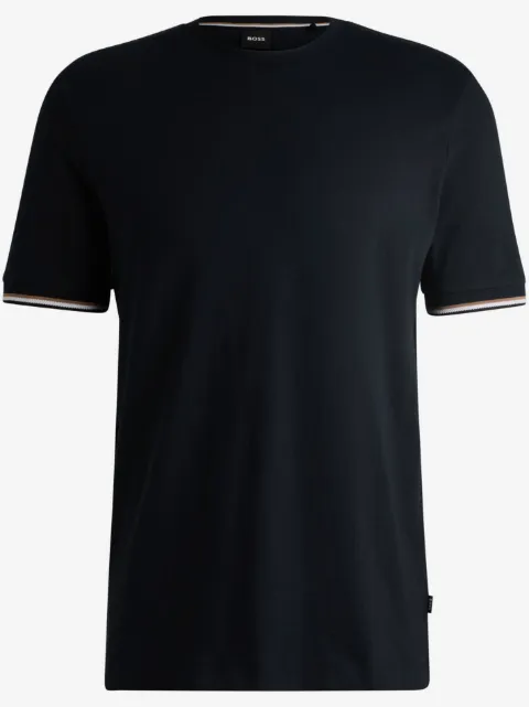 BOSS playera cuello redondo