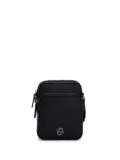 BOSS logo messenger bag - Black