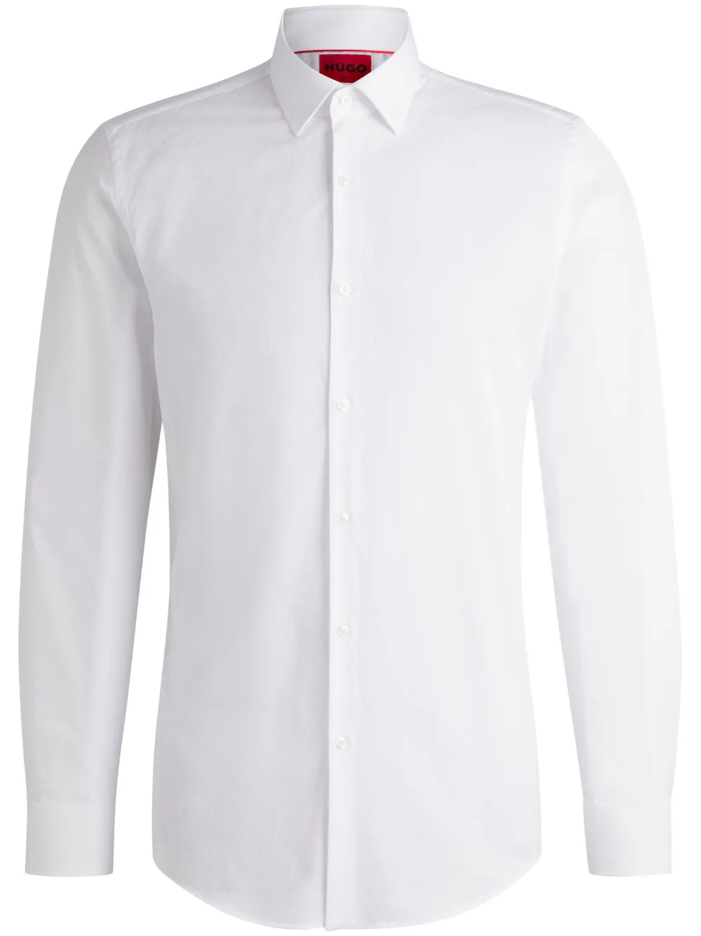 HUGO Camisa slim com abotoamento | Branco | Image 1