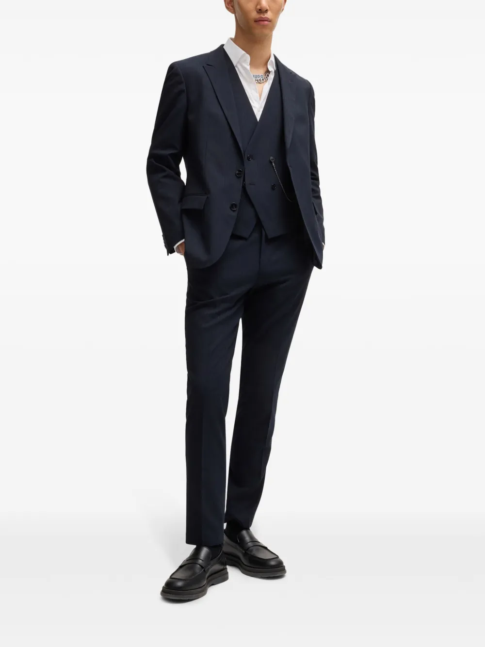 HUGO Camisa slim com abotoamento | Image 2