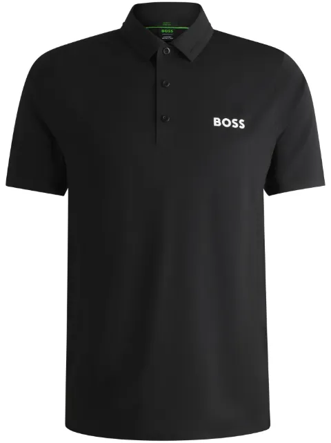 BOSS Camisa polo x Matteo Berrettini com logo
