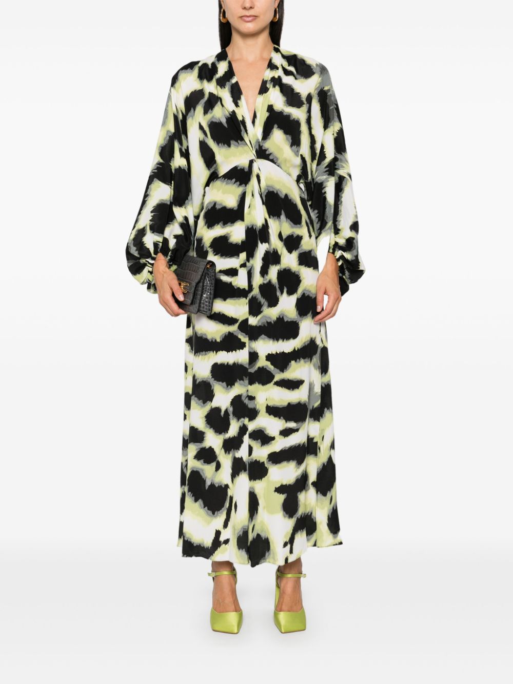 DVF Diane von Furstenberg Maxi-dress - Groen