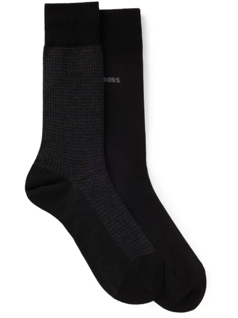 BOSS Par de meias com logo