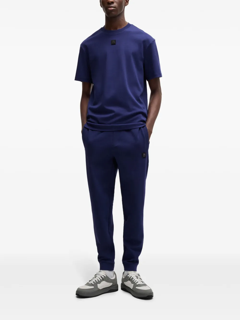 HUGO Camiseta com patch de logo | Camisetas | Image 2