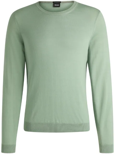 BOSS Suéter de lã virgem