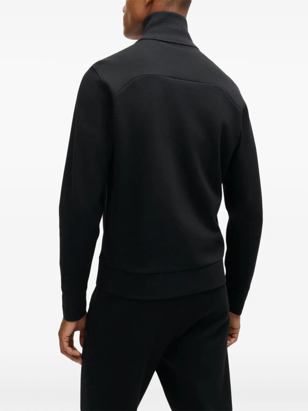 HUGO BOSS ZIPPED JUMPER
