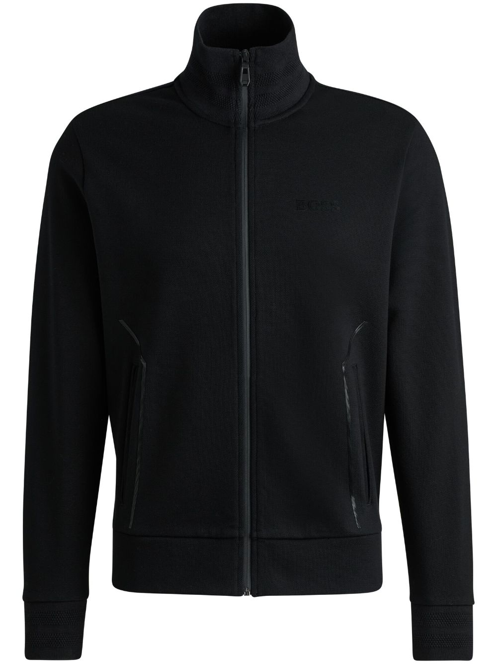 BOSS Zipped jumper - Black