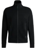 BOSS Zipped jumper - Black