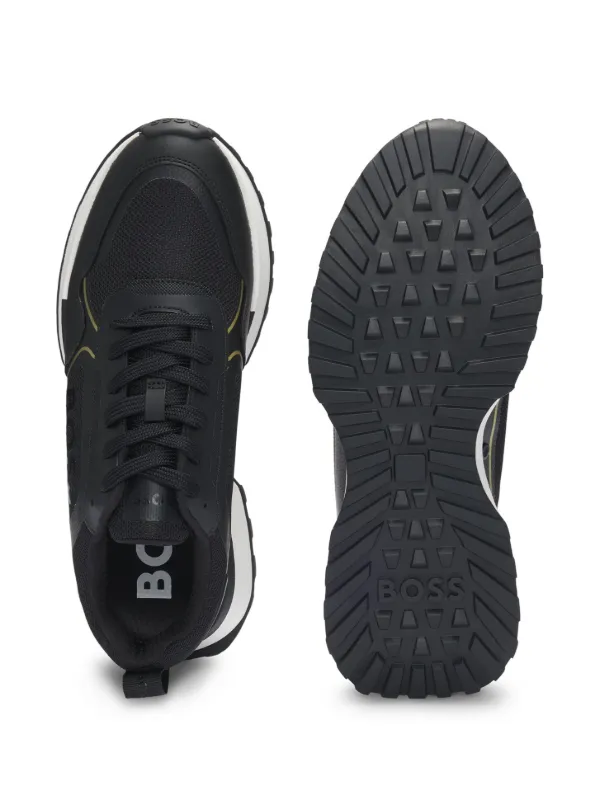 BOSS logo-print Sneakers | Black | FARFETCH