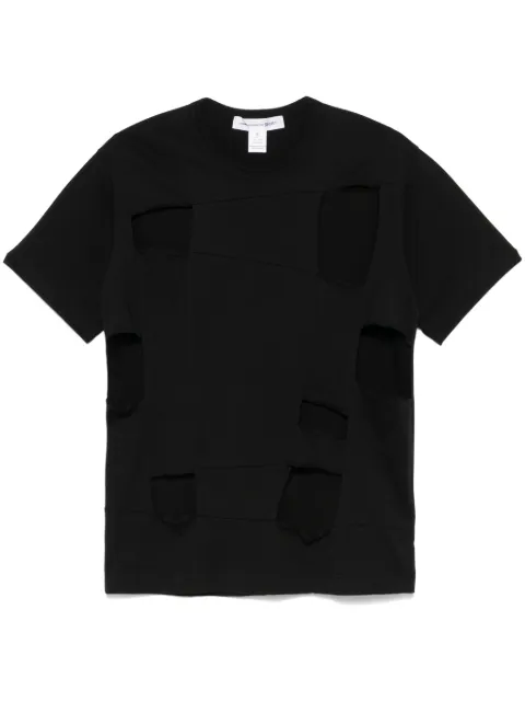 Comme Des Garcons Shirt cut-out T-shirt Men