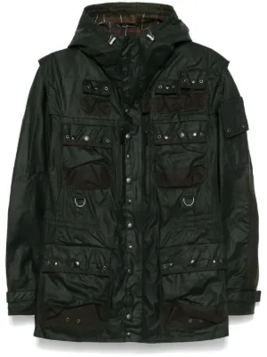 Barbour military style jacket best sale