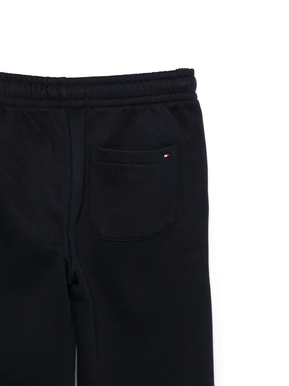 Tommy Hilfiger Junior Trainingsbroek met jersey textuur Blauw