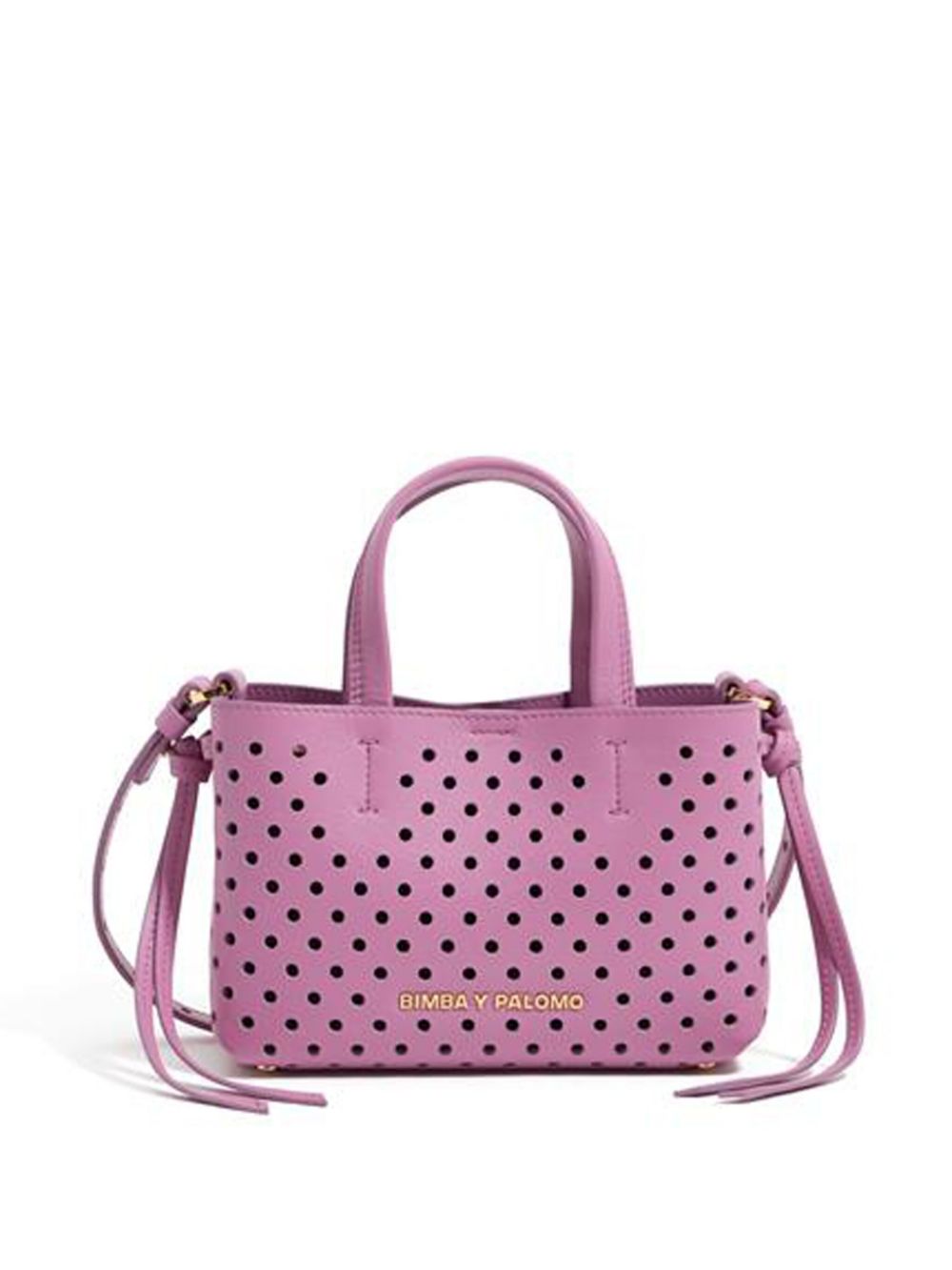 Bimba y Lola x Palomo Chihuahua leren mini-tas Roze