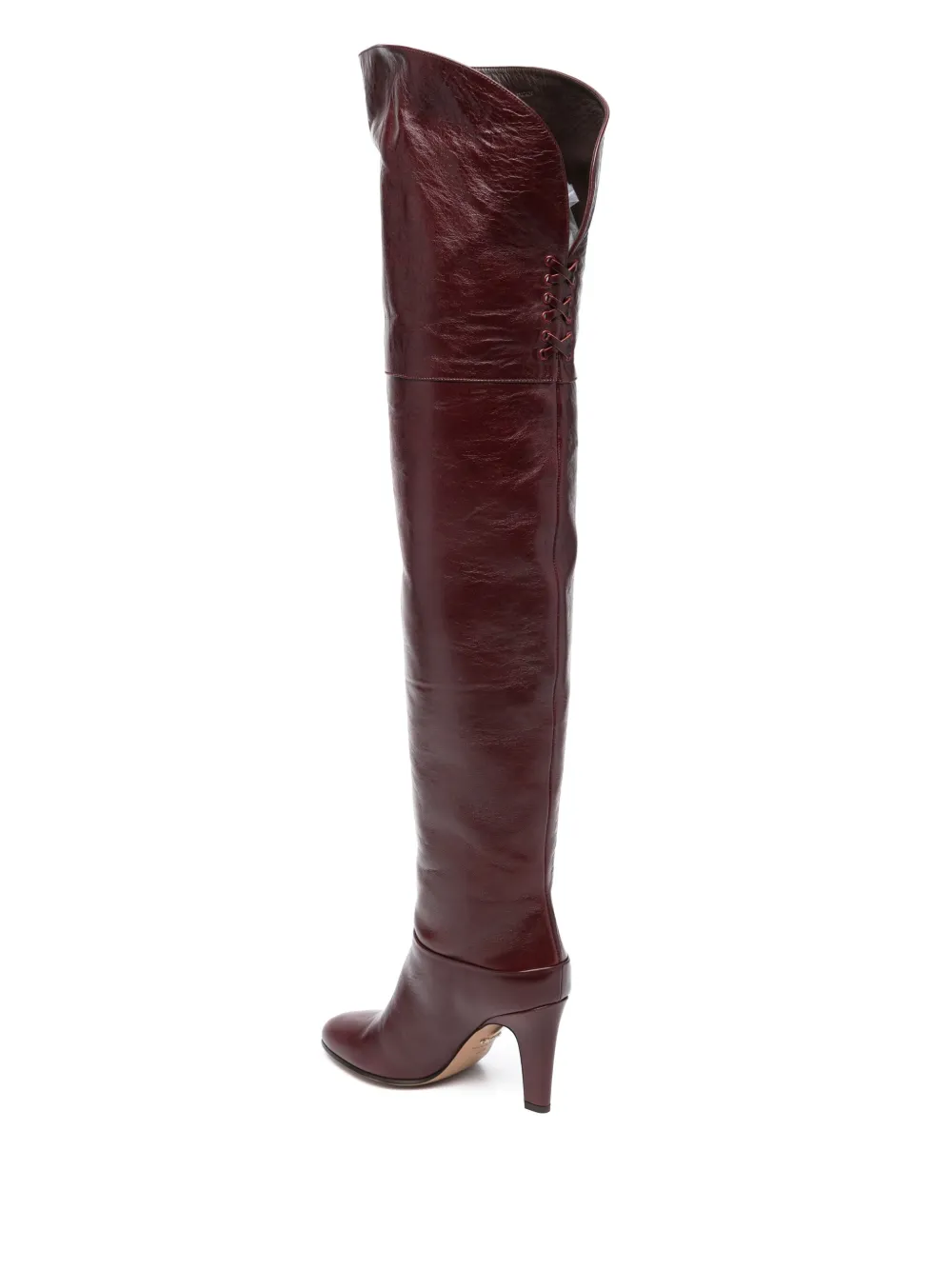 Chloé 80mm Eve boots Red