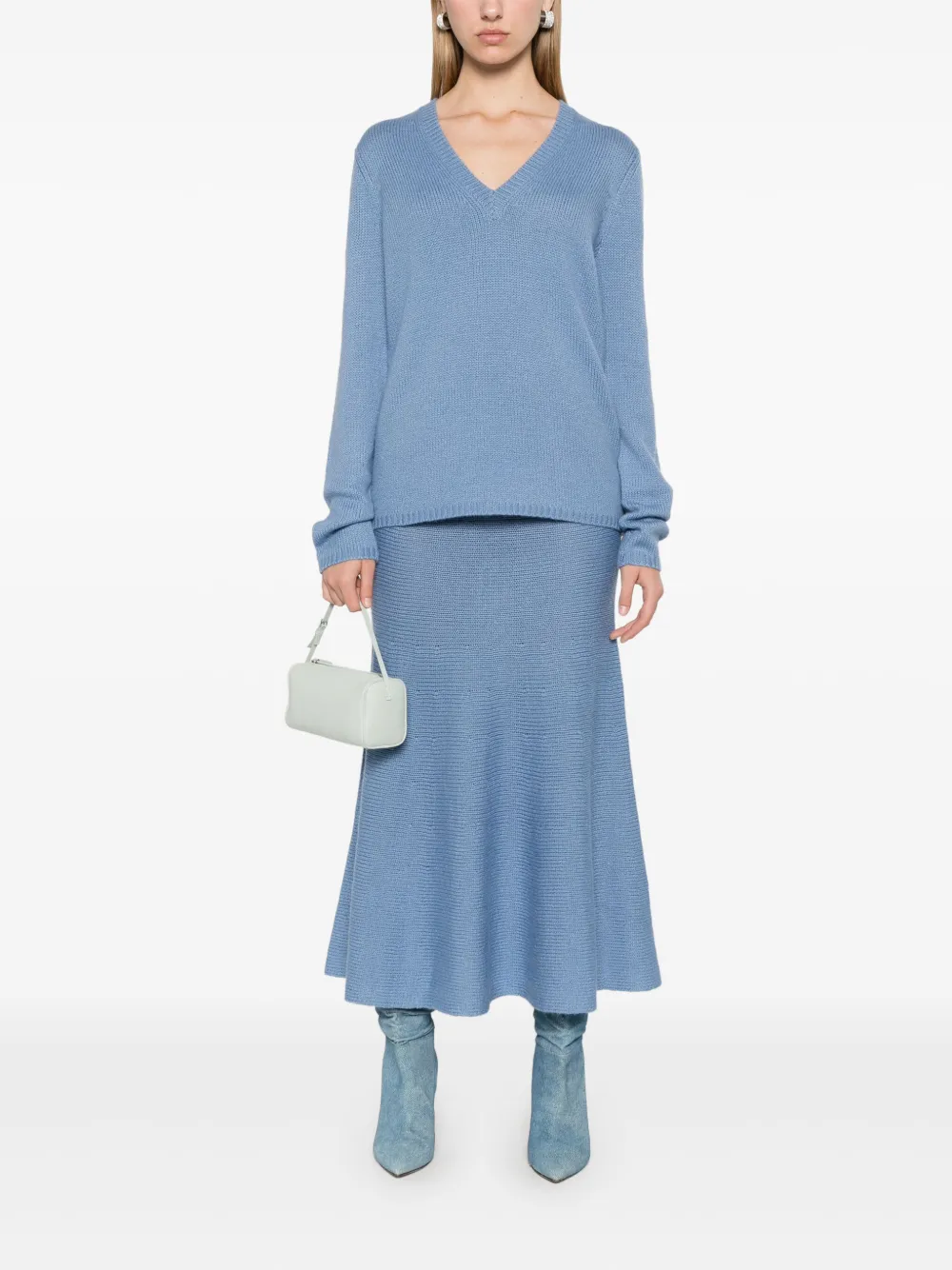 gabrielahearst Gabriela Hearst Manni midi-rok - Blauw