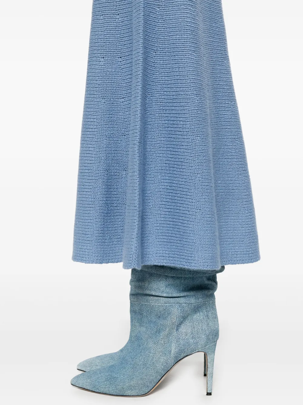 Gabriela Hearst Manni midi-rok Blauw