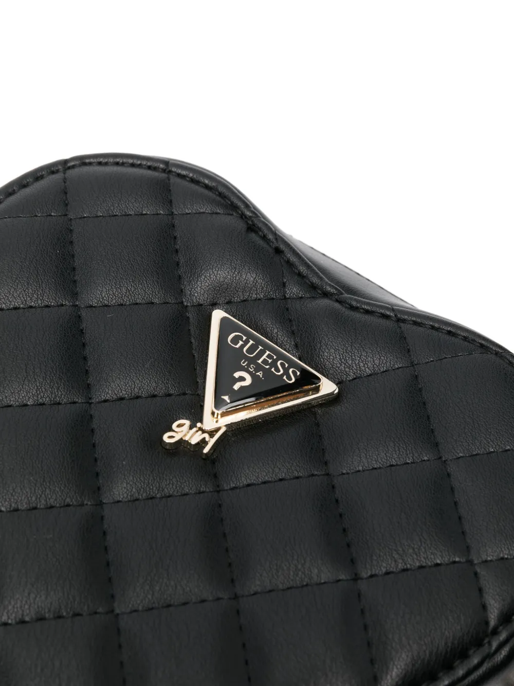 Guess Kids heartshape Cross Body Bag Black FARFETCH