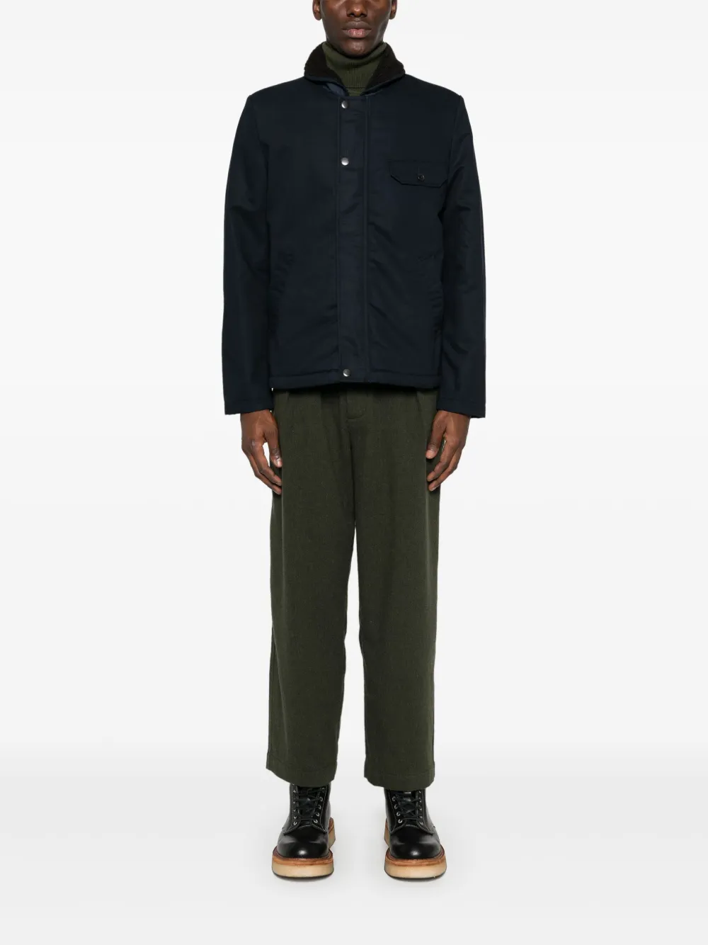 Universal Works N1 Jacket Blue FARFETCH UK