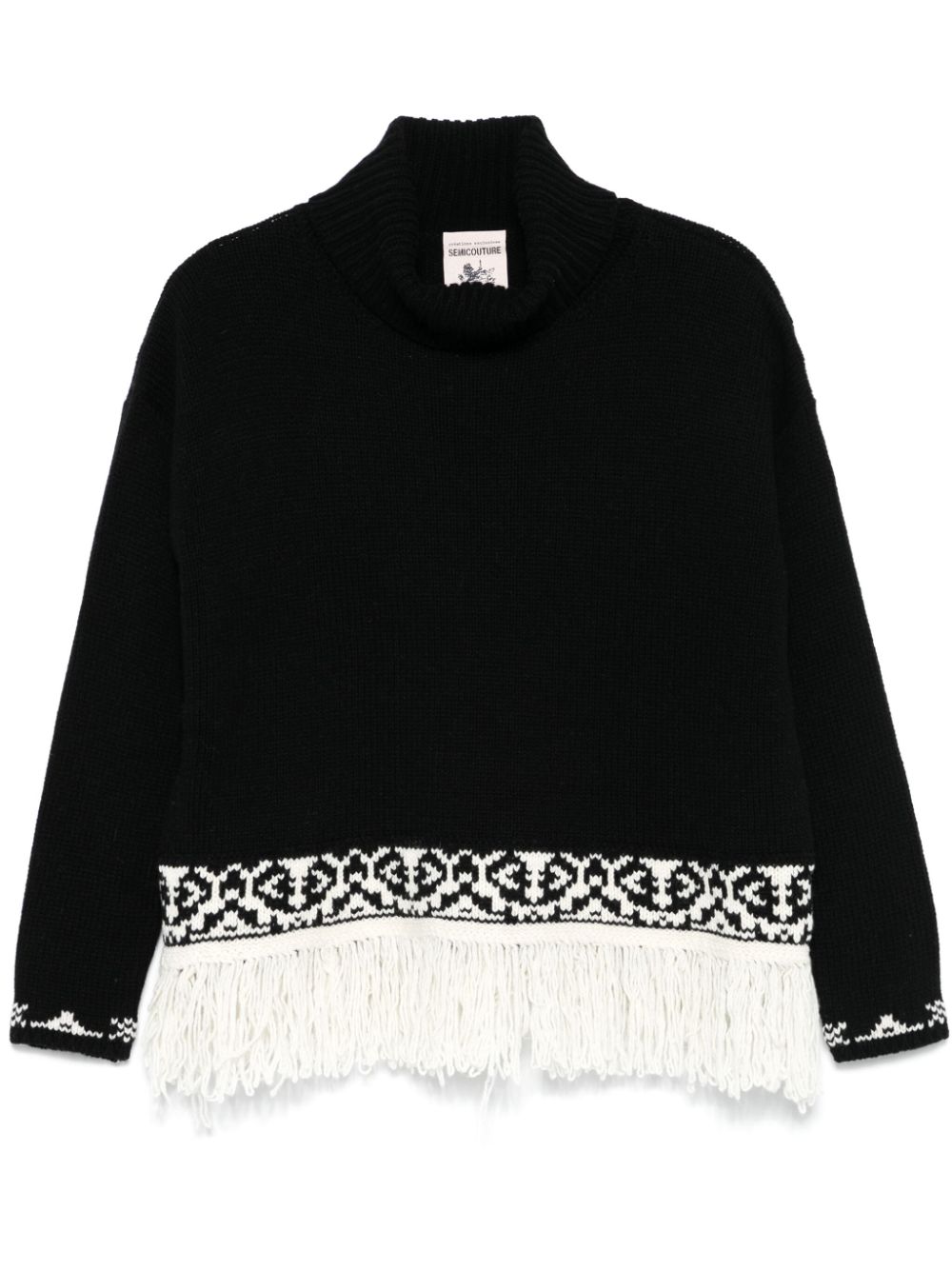 Semicouture Karine sweater - Black