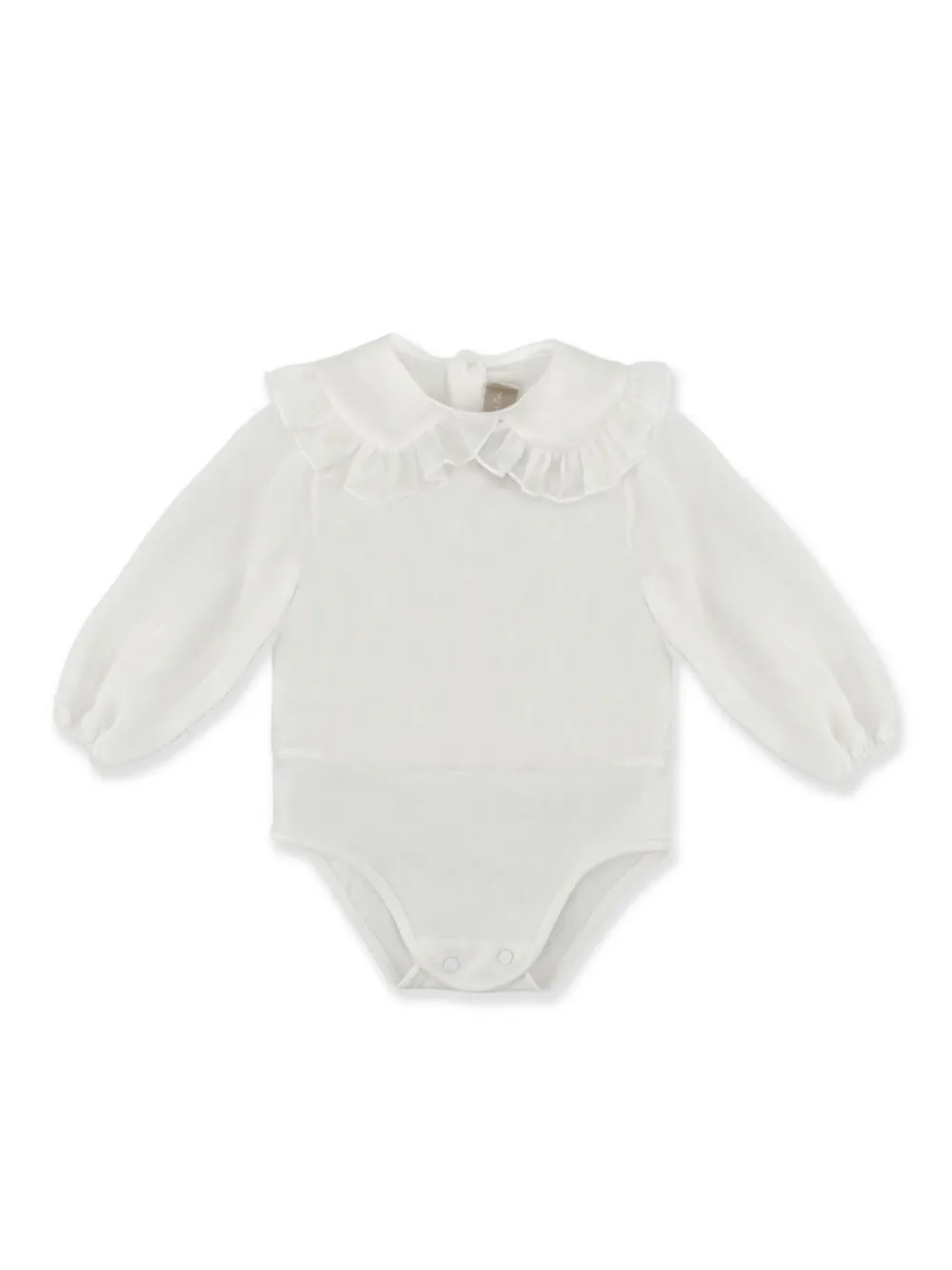 La Stupenderia Romper met strikdetail Wit