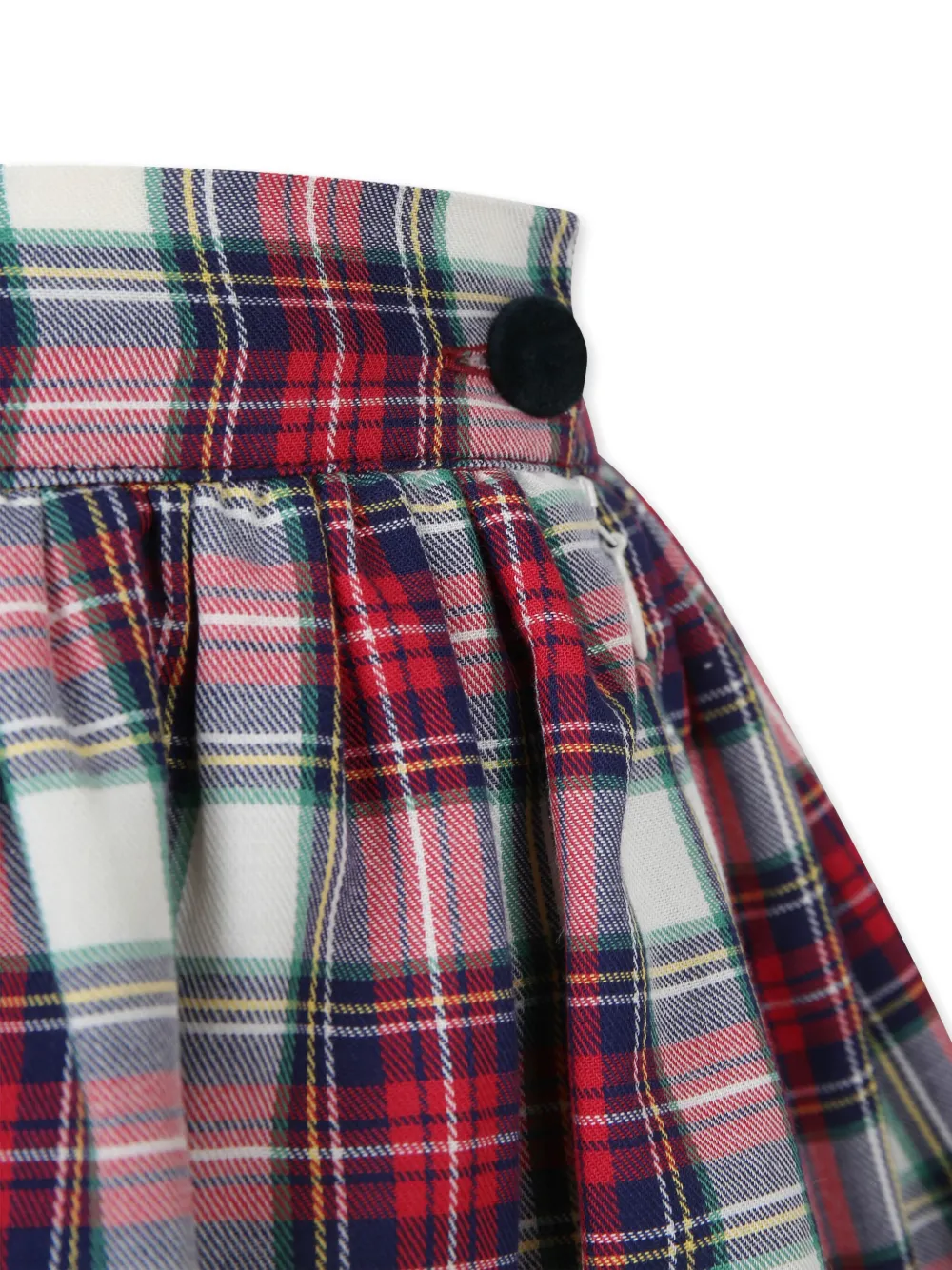 La Stupenderia Rok met tartan ruit Rood