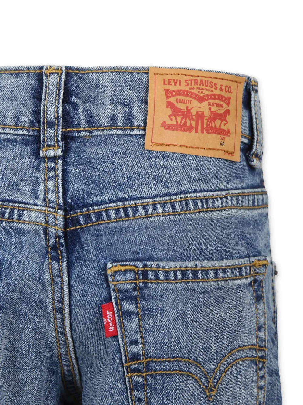 LEVI'S STRAIGHT-LEG DENIM JEANS