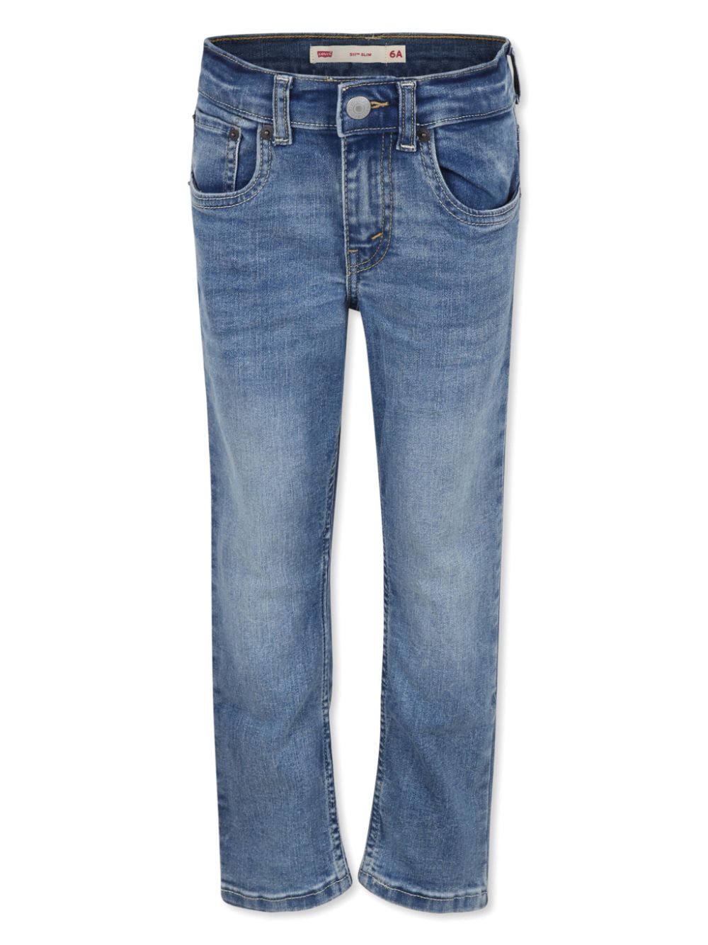 Levi's Kids straight-leg jeans - Blue