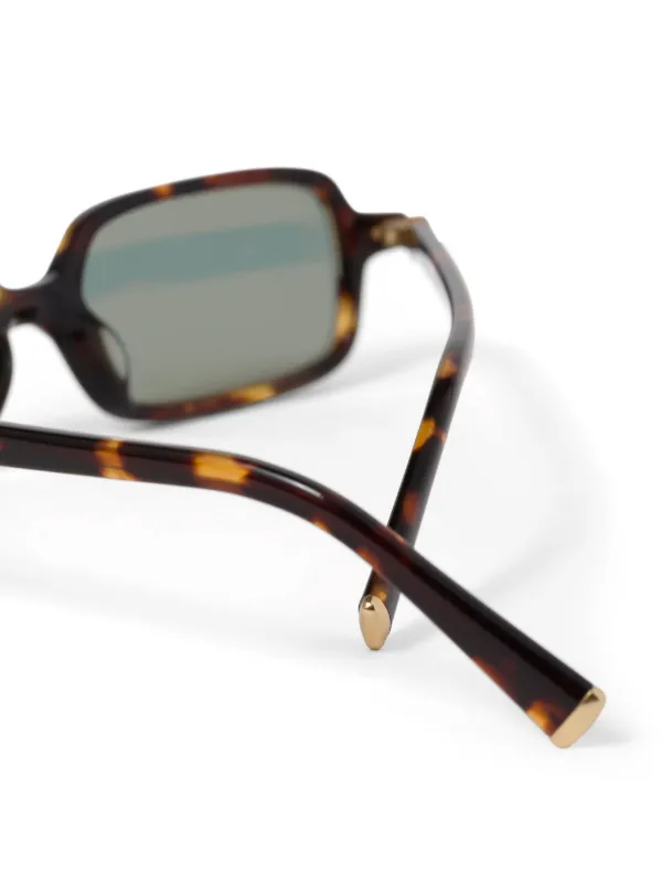 Miu Miu Eyewear Miu Regard Sunglasses | Brown | FARFETCH
