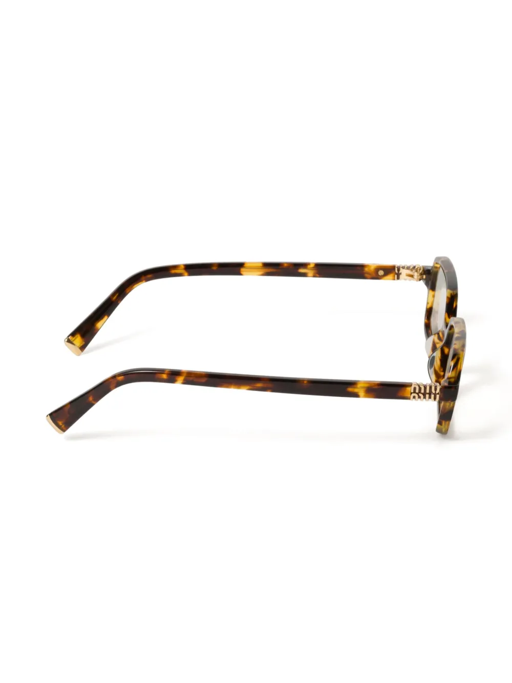 Miu Eyewear Regard zonnebril Bruin