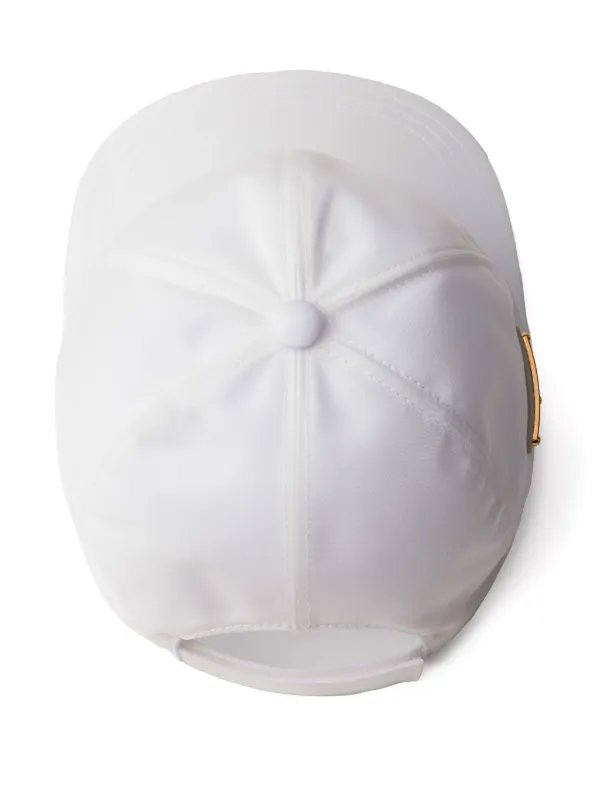 White Re-Nylon baseball cap | PRADA