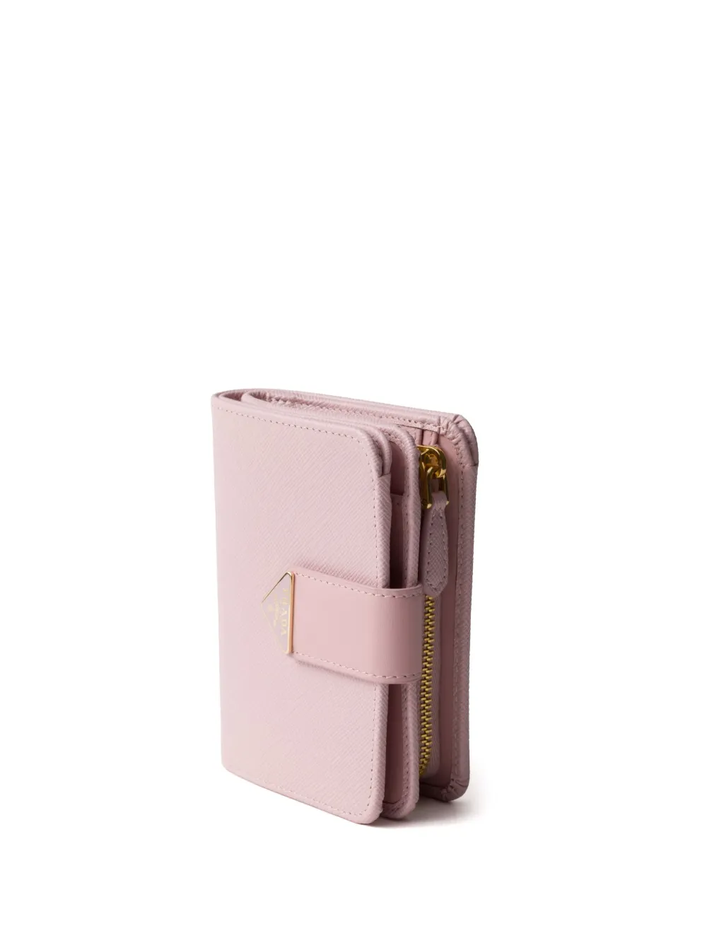 Prada Portemonnee van saffiano leer Roze