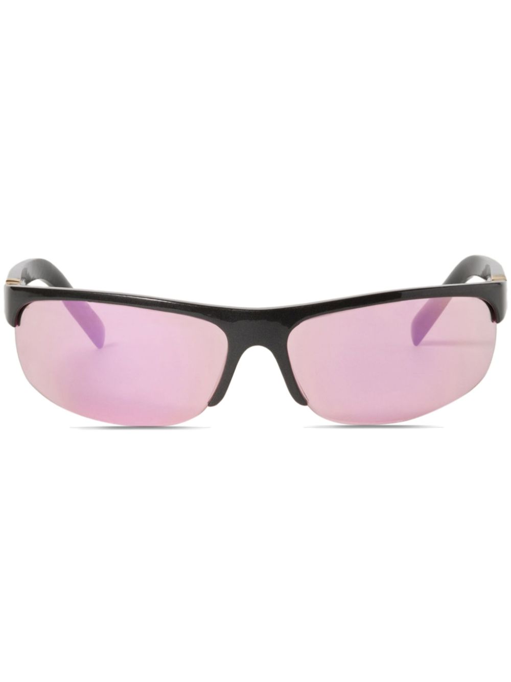 Miu Eyewear Runway zonnebril Zwart