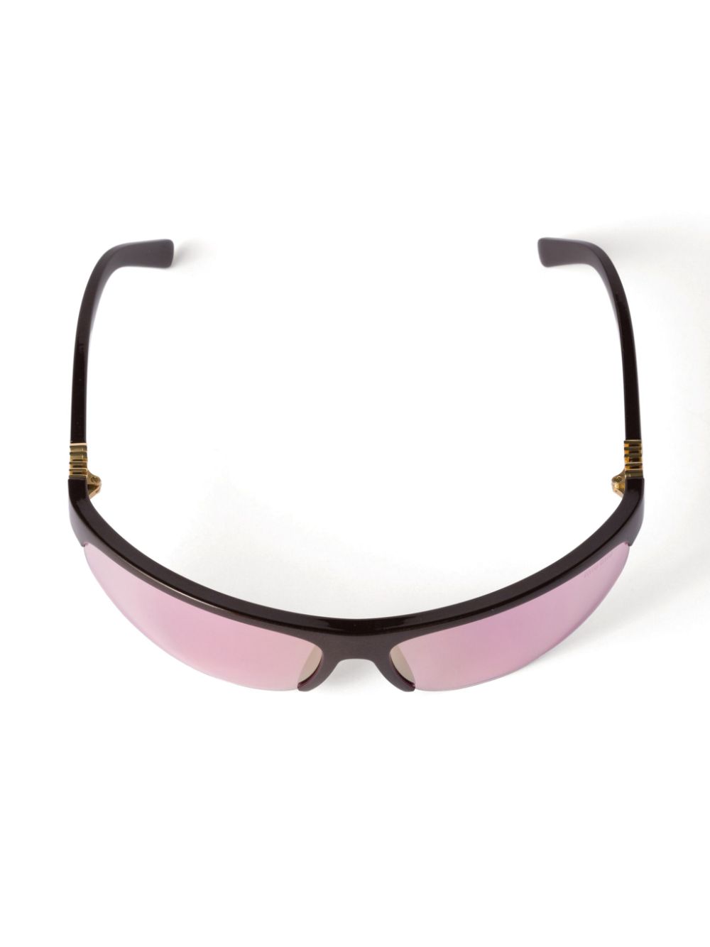 Miu Eyewear Runway zonnebril Zwart